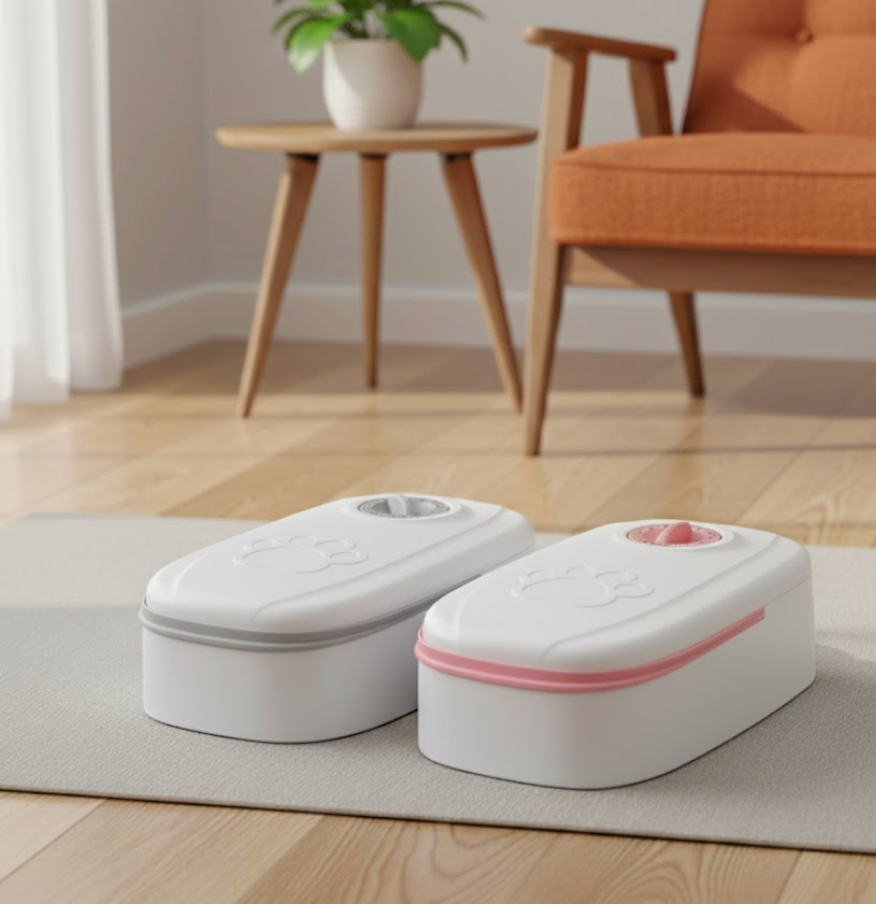 Smart Automatic Pet Feeder — Stainless-Steel Bowl & Timer Control